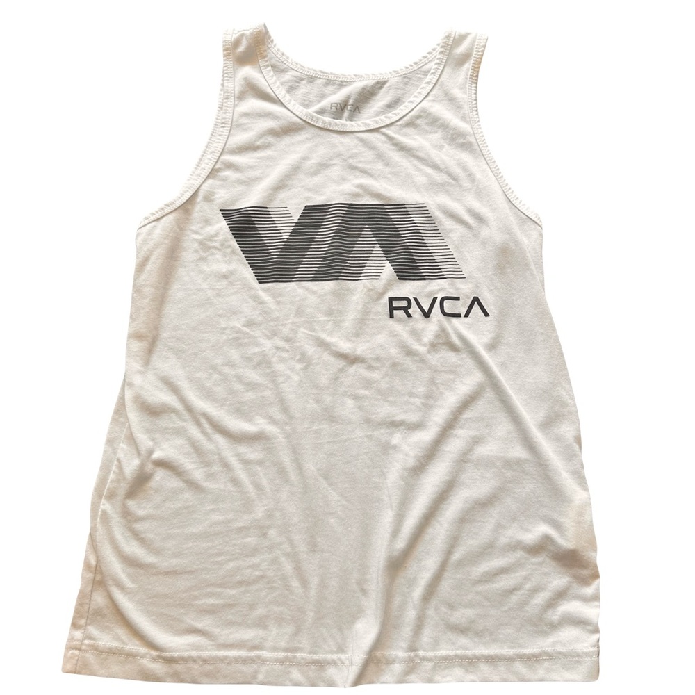 RVCA White Graphic Tank